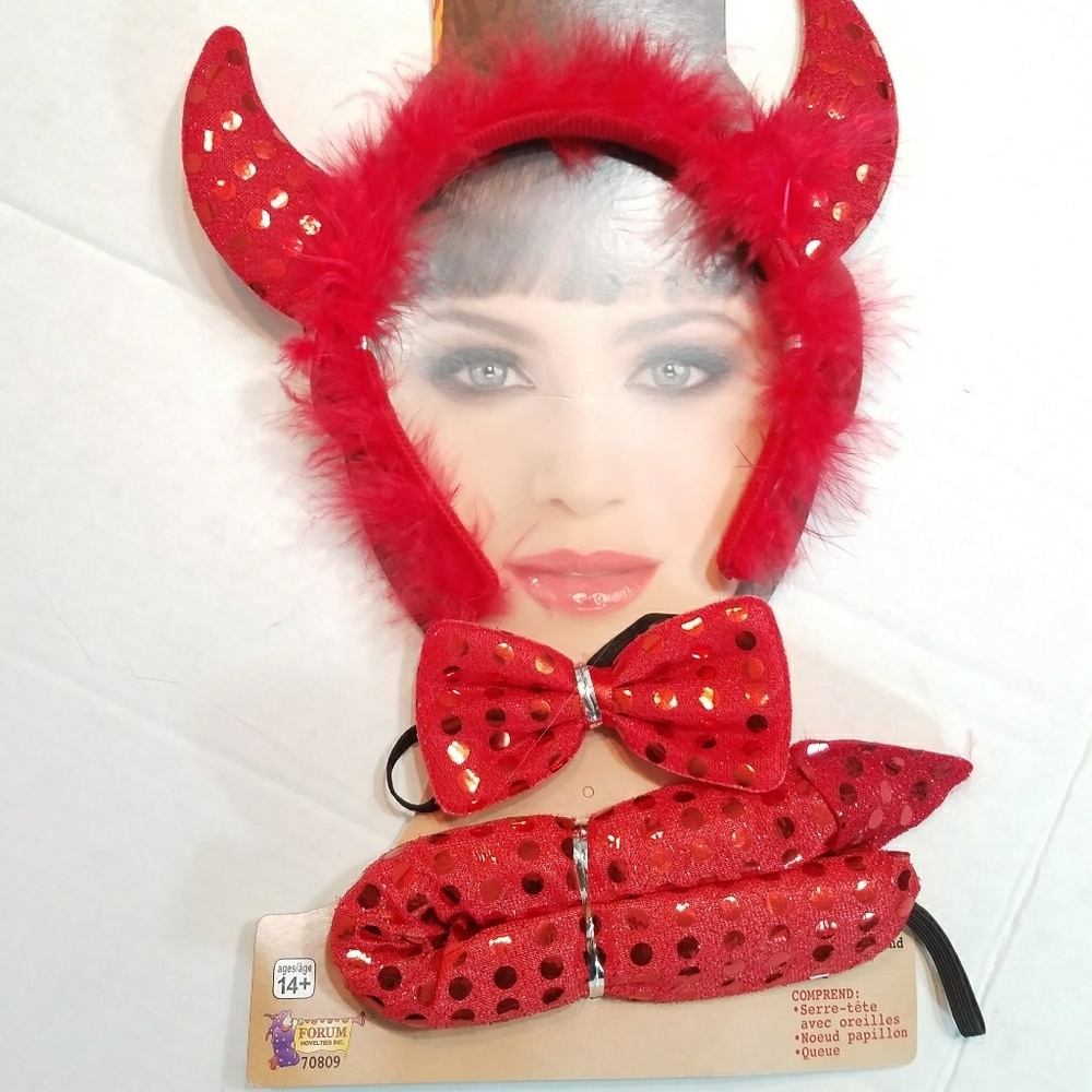 Halloween Sexy Devil girl set